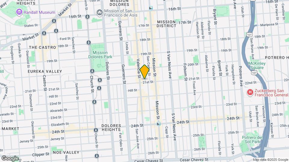 3270 21st St Map and Location Details