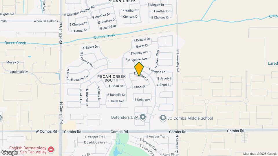 1320 E Julie Ave Mapa y Detalles de la Ubicación