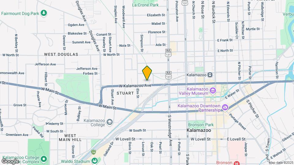 706 W Kalamazoo Ave, Unit 2 Map and Location Details