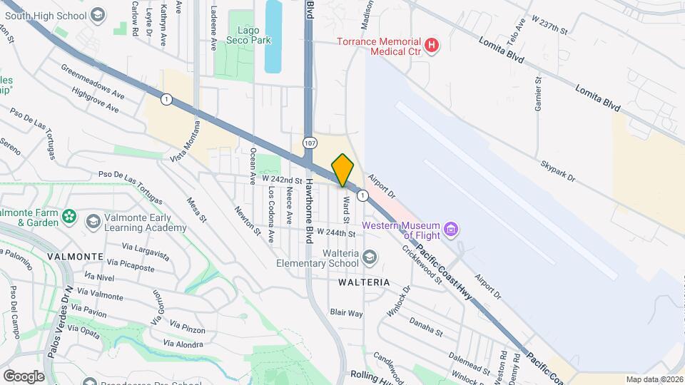 24209 Ward St Map and Location Details