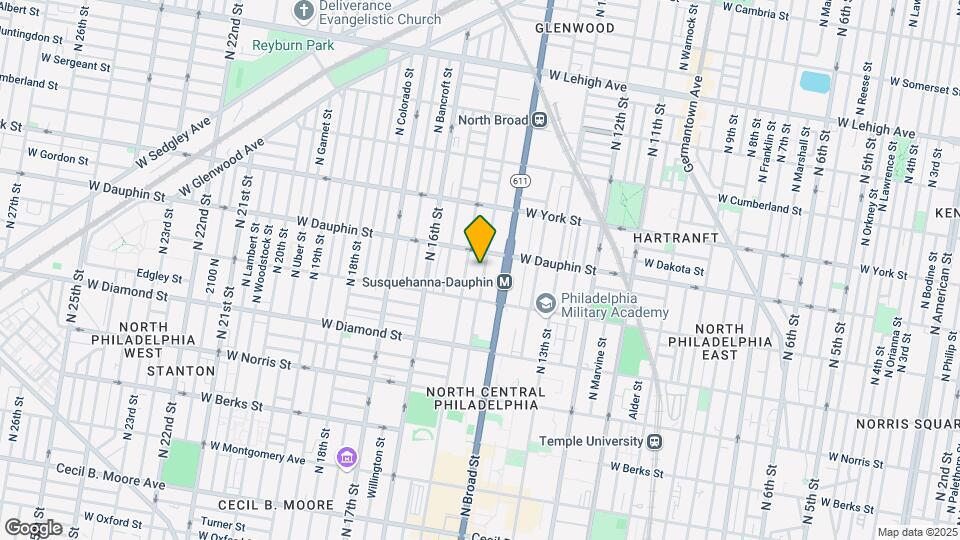 2244 N Carlisle St-Unit -Unit 1 Map and Location Details