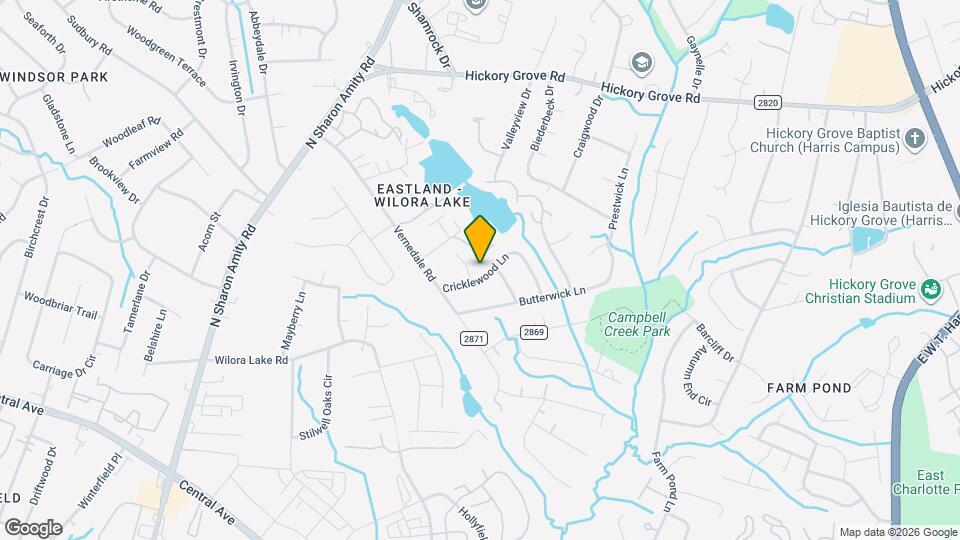 4715 Cricklewood Ln Map and Location Details