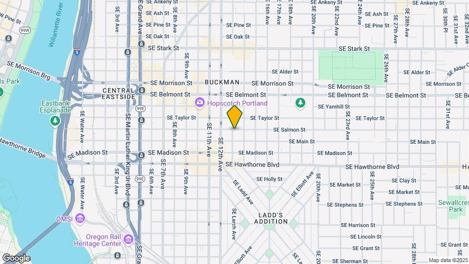1306 SE Salmon St Map and Location Details