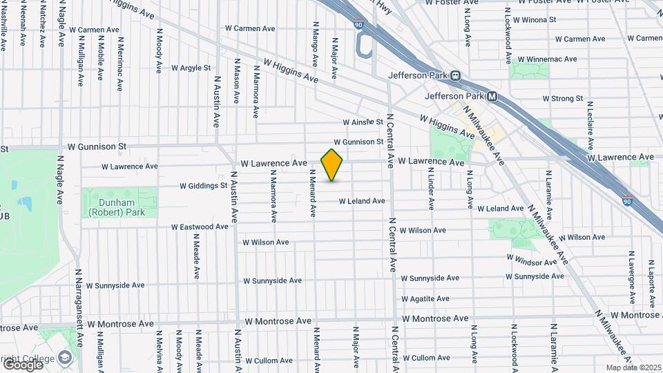 5731 W Giddings St Map and Location Details