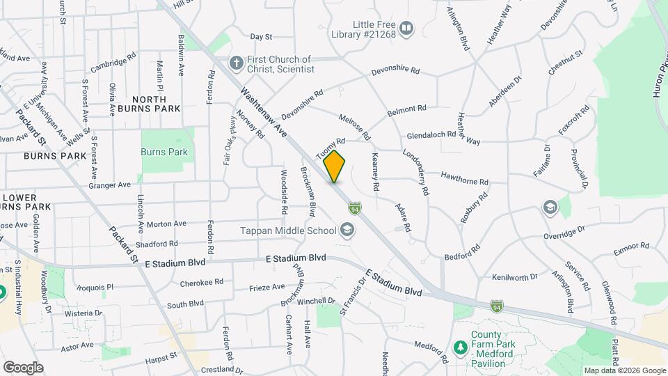 2146 Washtenaw Ave Mapa y Detalles de la Ubicación