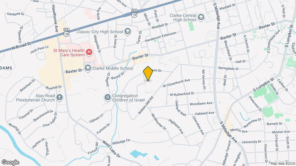 119 Fortson Cir Map and Location Details