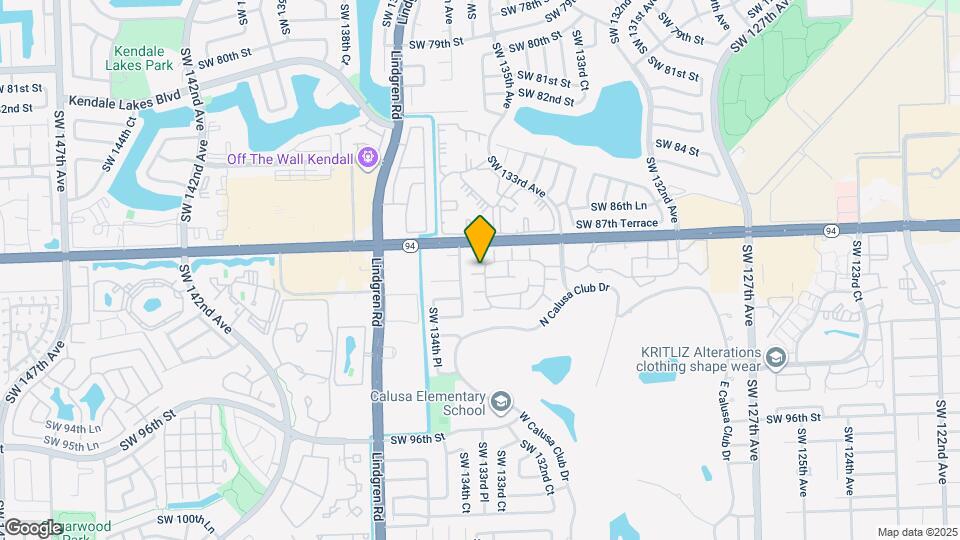 8880 SW 133rd Pl Map and Location Details