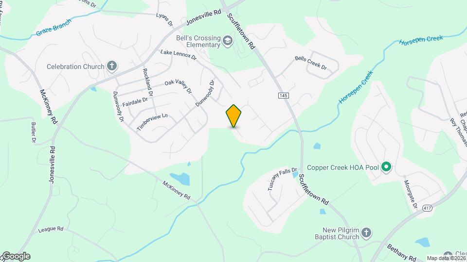 380 Amberleaf Way Map and Location Details