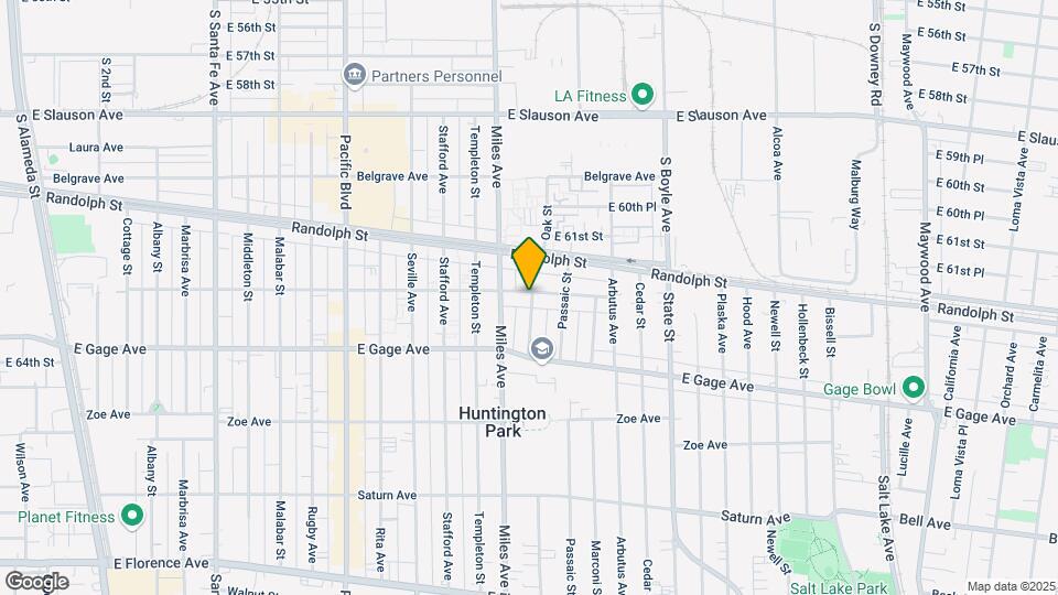 6305-6315 Gentry St Mapa y Detalles de la Ubicación