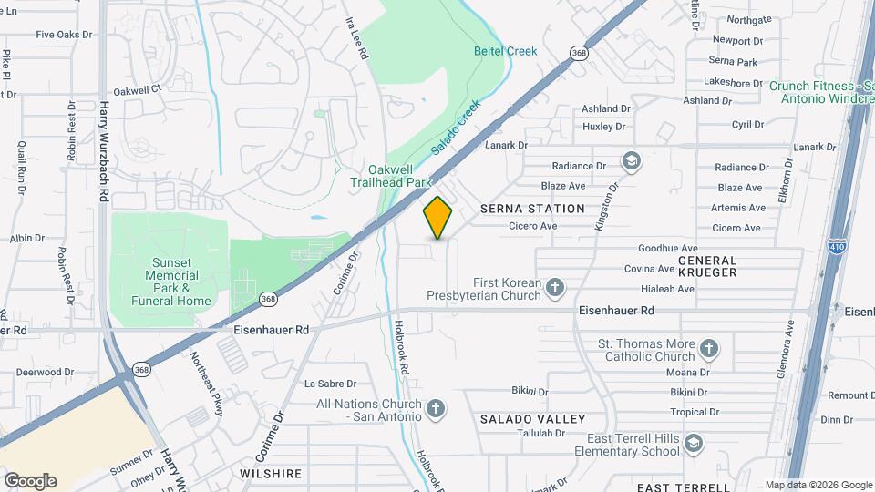 7327 Harlow Dr Map and Location Details