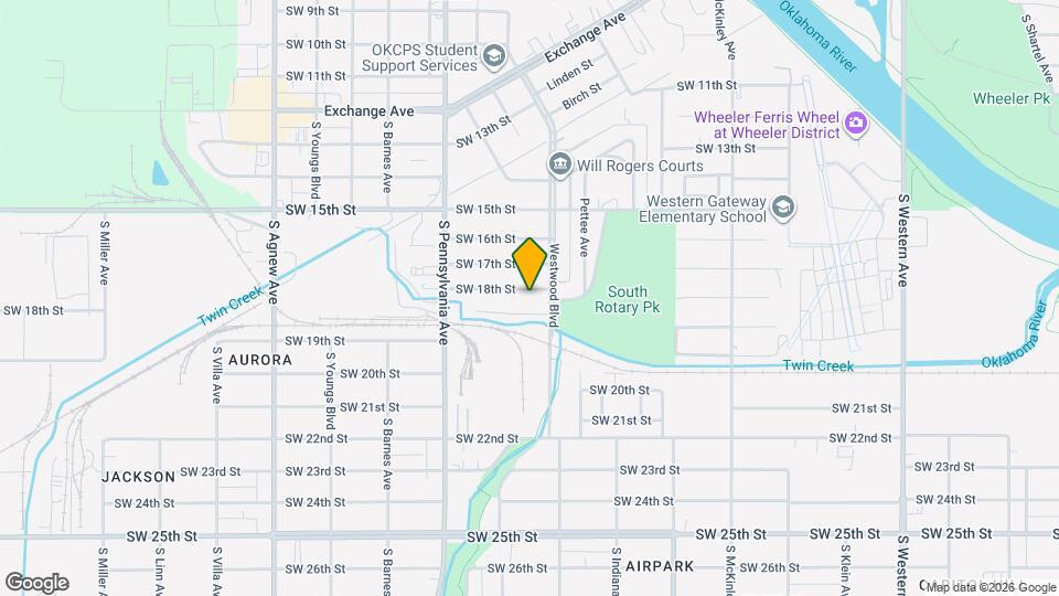 1716 SW 18th St Map and Location Details