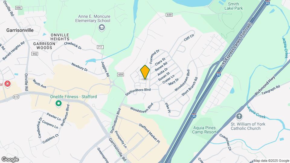 202 Grosvenor Ln Map and Location Details