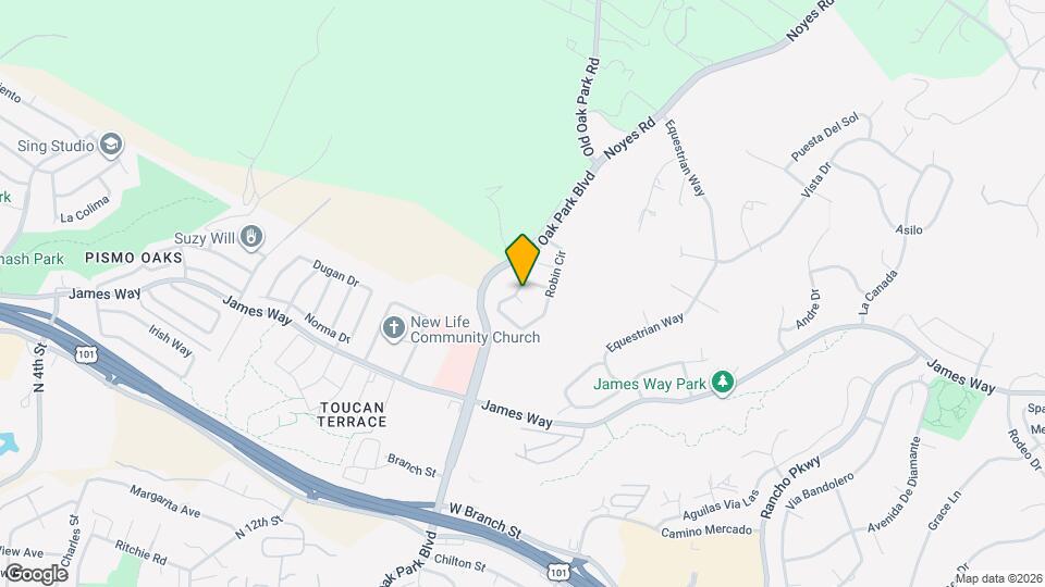 1095 Robin Cir Map and Location Details