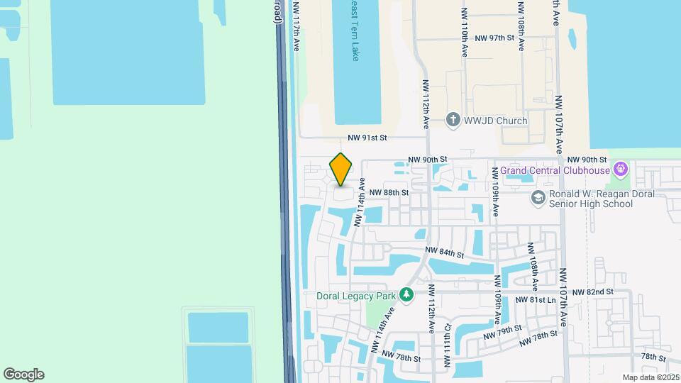 11510 NW 88th Ln Map and Location Details