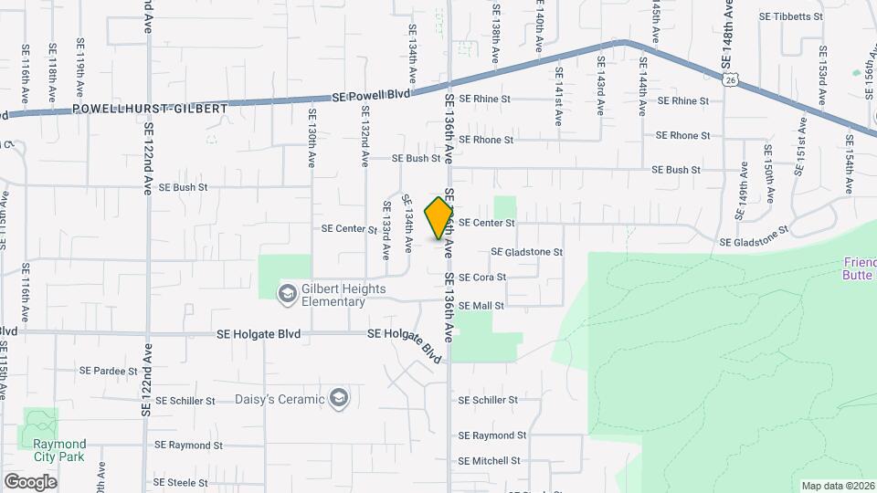 4111-4115 SE 136th Ave Map and Location Details