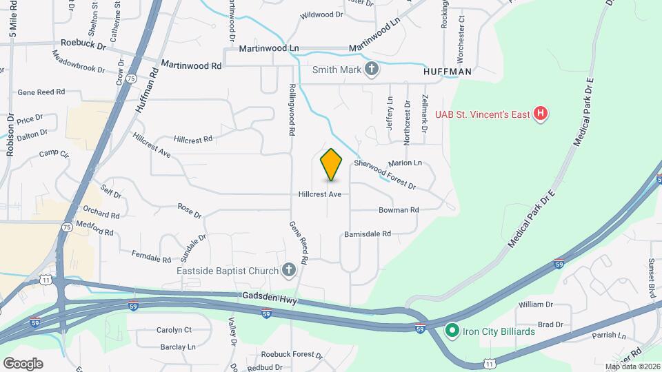 933 T St Map and Location Details