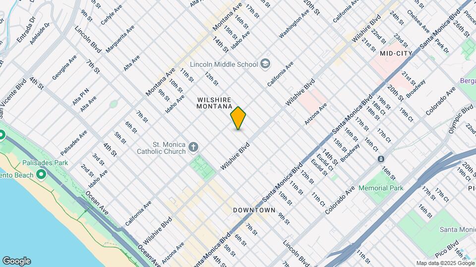 1128 11th St, Unit 105 Map and Location Details