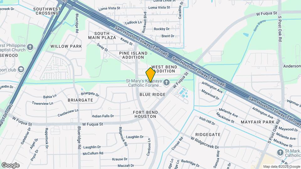6450 Bazel Brook Dr Map and Location Details