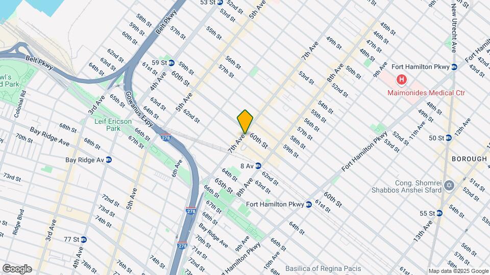 6011 7th Ave Mapa y Detalles de la Ubicación