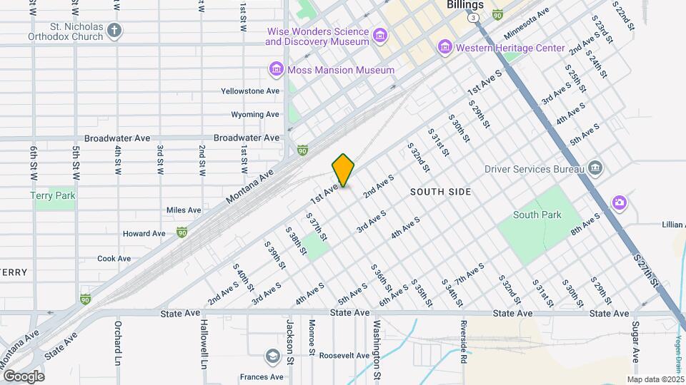 110 S 35th St Map and Location Details