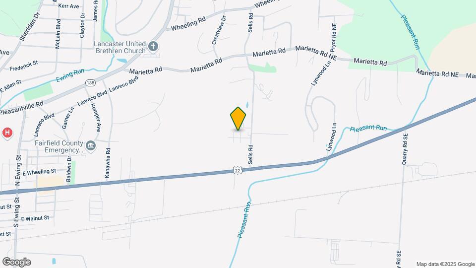 1931 Deerfield Ct Map and Location Details