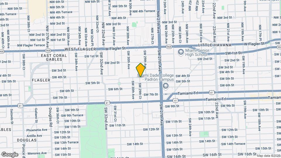 405 SW 29th Ct Map and Location Details