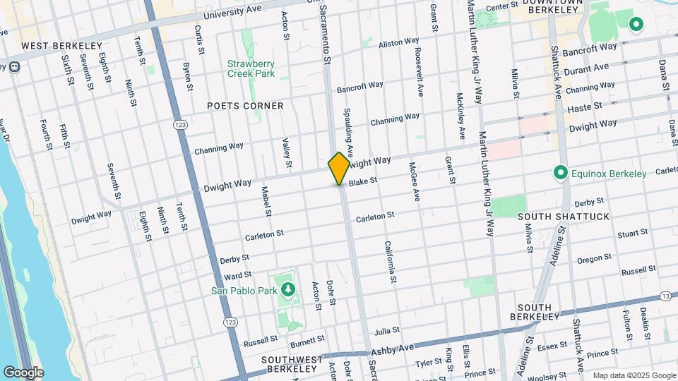 2552-2562 Sacramento St Map and Location Details