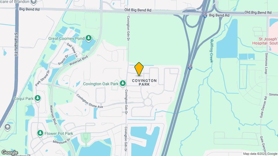 7626 Clovelly Park Pl Map and Location Details