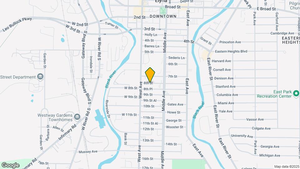 340 8th St Mapa y Detalles de la Ubicación