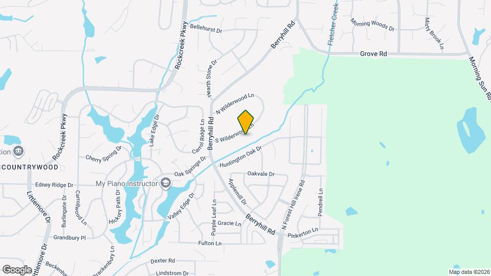 9091 S Wilderwood Ln Map and Location Details