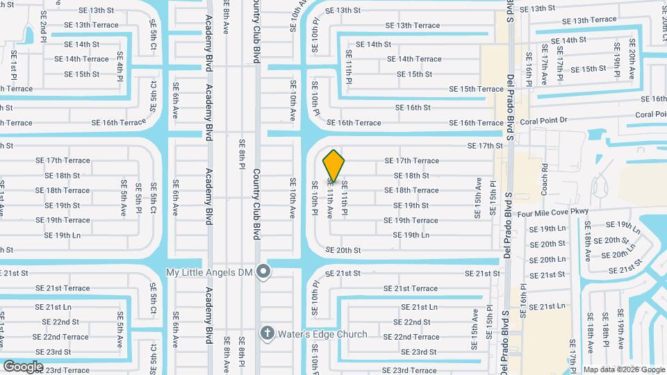 1811 SE 11th Ave Map and Location Details