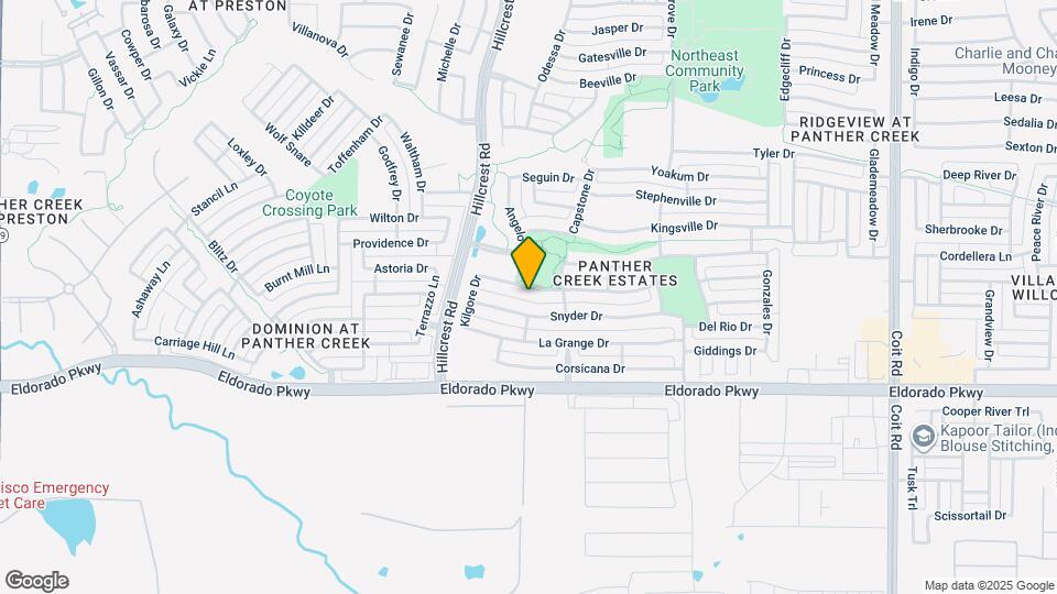 11171 Mansfield Dr Map and Location Details