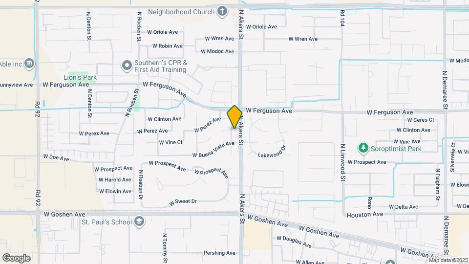 2016 N Maselli St Map and Location Details