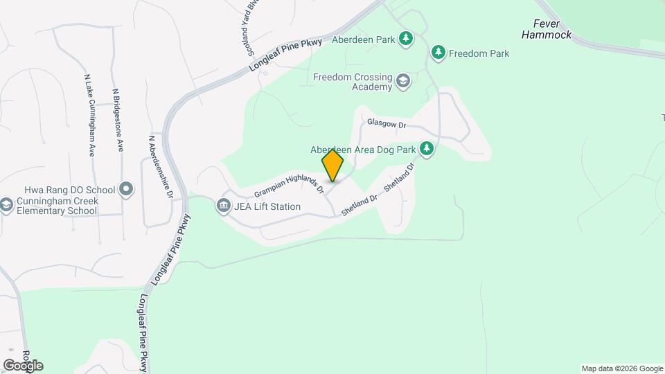 589 Glasgow Dr Map and Location Details