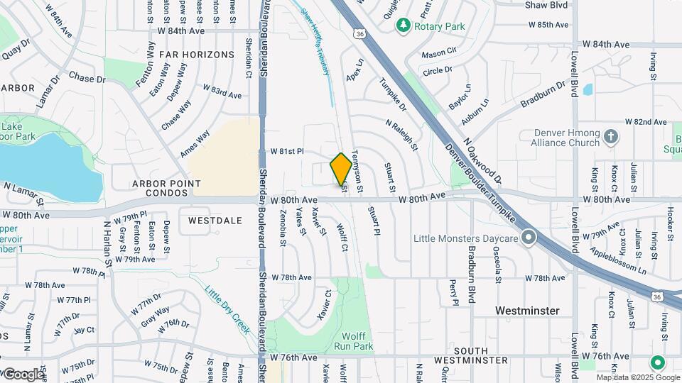 8003 Wolff St Map and Location Details