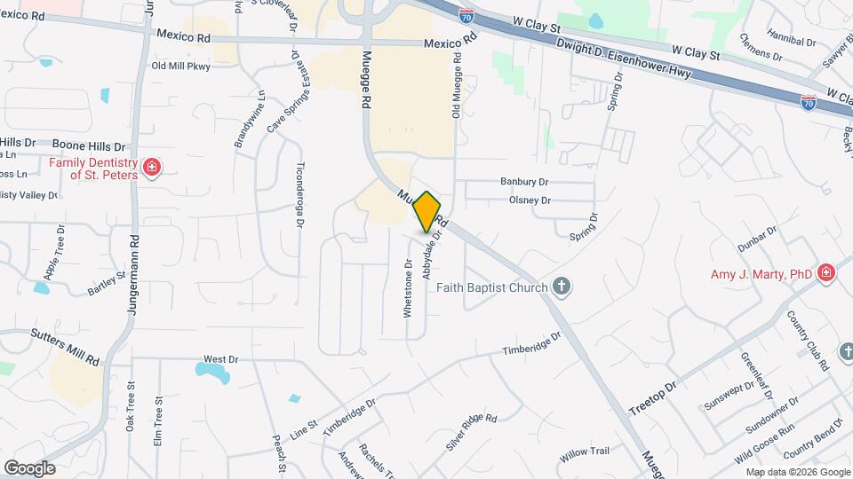 2600 Northcliffe Dr Map and Location Details