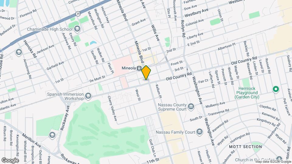 39 Mineola Blvd Map and Location Details