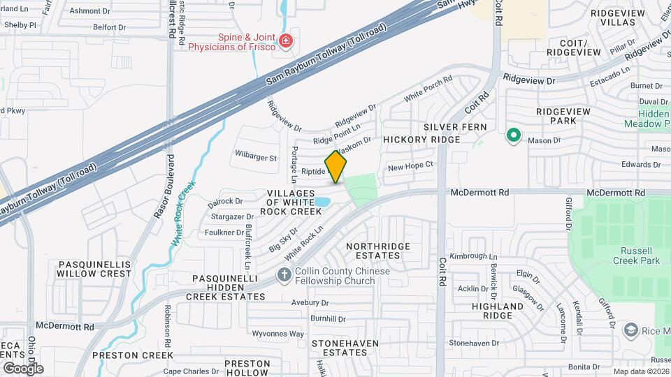 4408 Caledonia Creek Ln Map and Location Details