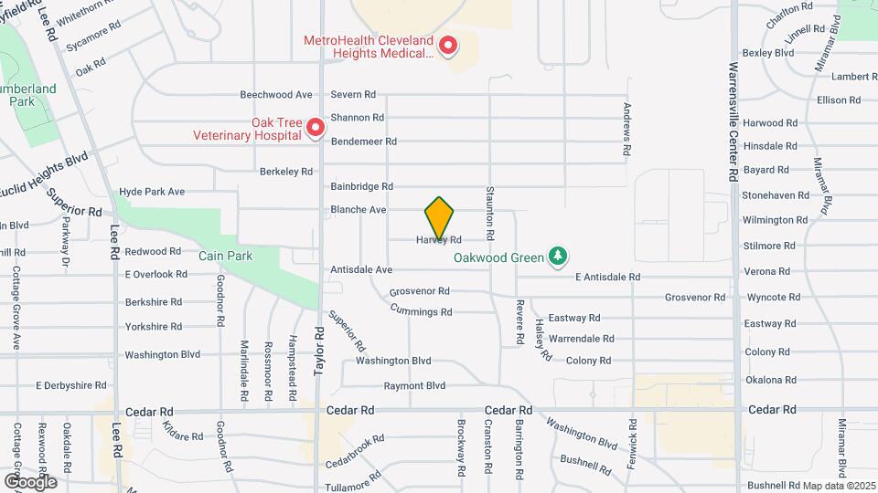 3610 Harvey Rd Map and Location Details