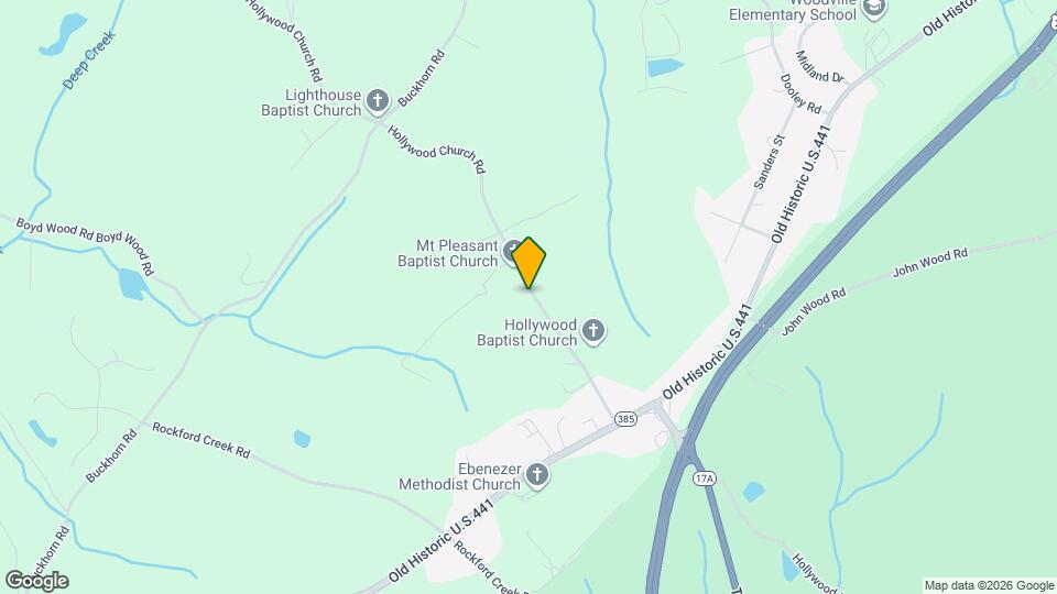 429 Hollywood Church Rd Mapa y Detalles de la Ubicación