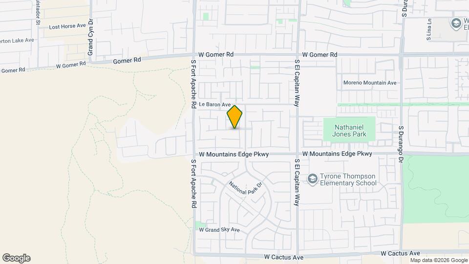 9251 W Tonkawa Ave Map and Location Details