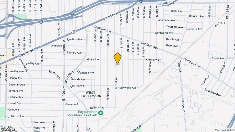 3411 W 97th St Map and Location Details