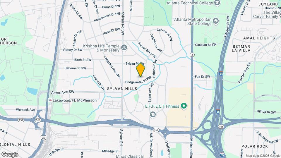 1896 Bonniview St SW Map and Location Details