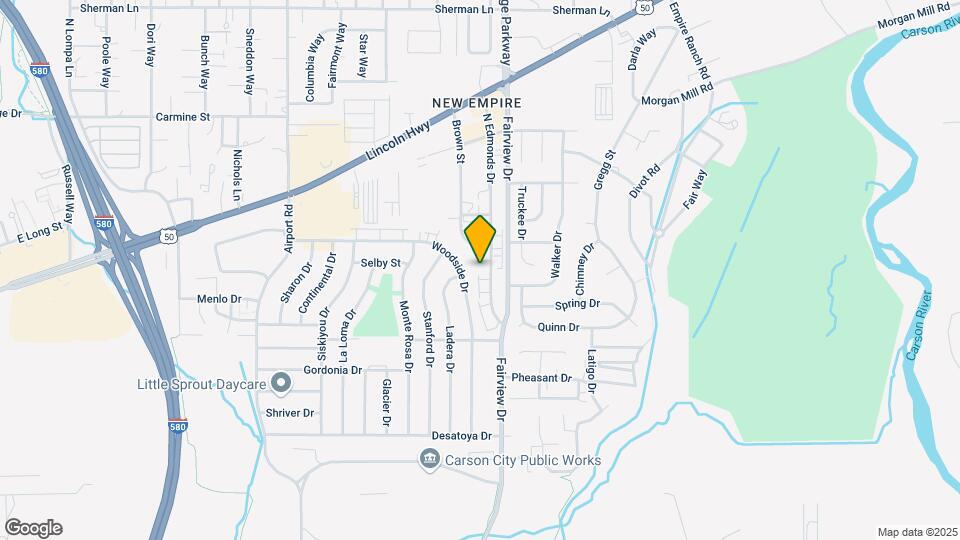 1416 N Edmonds Dr Map and Location Details