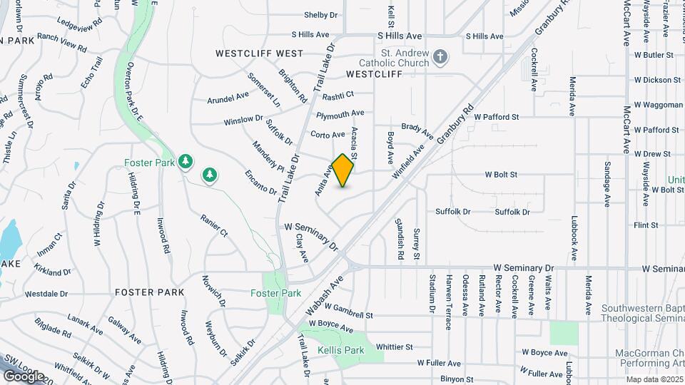 4228 Winfield Ave Map and Location Details