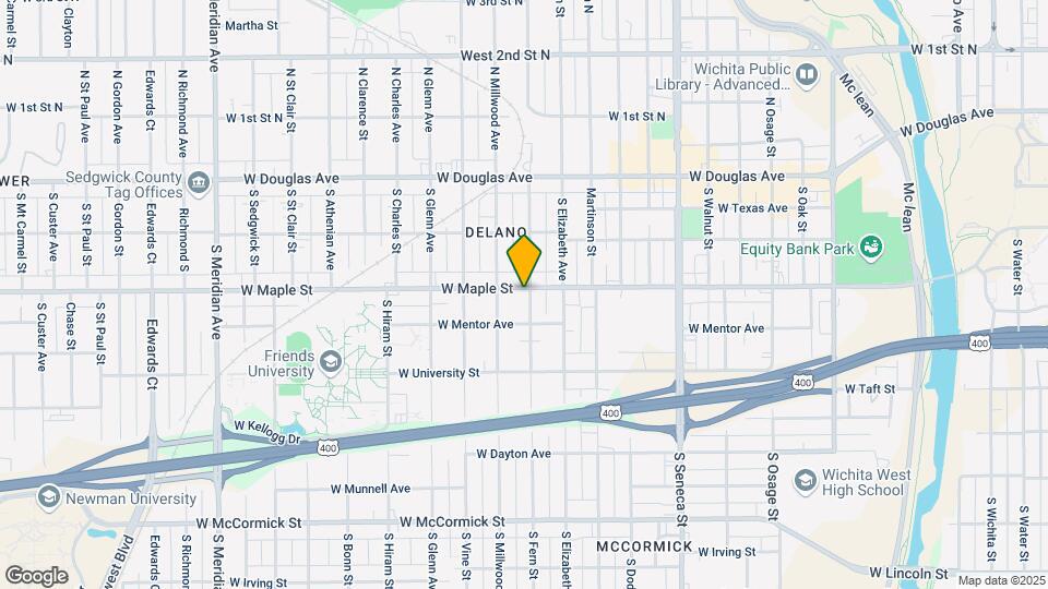 1605 W Maple St Map and Location Details