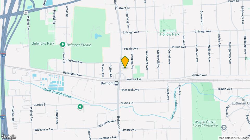 4923 Belmont Rd Map and Location Details