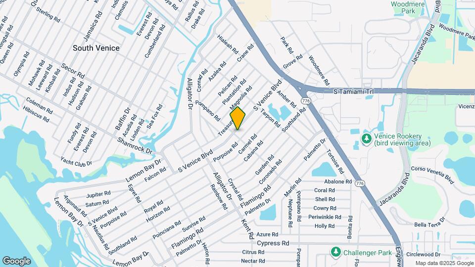 491 S Venice Blvd Map and Location Details
