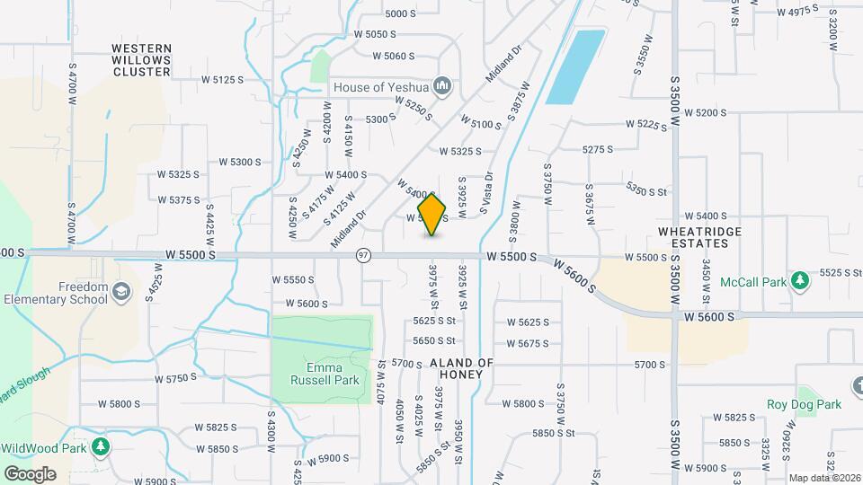 5488 S 4025 W Mapa y Detalles de la Ubicación