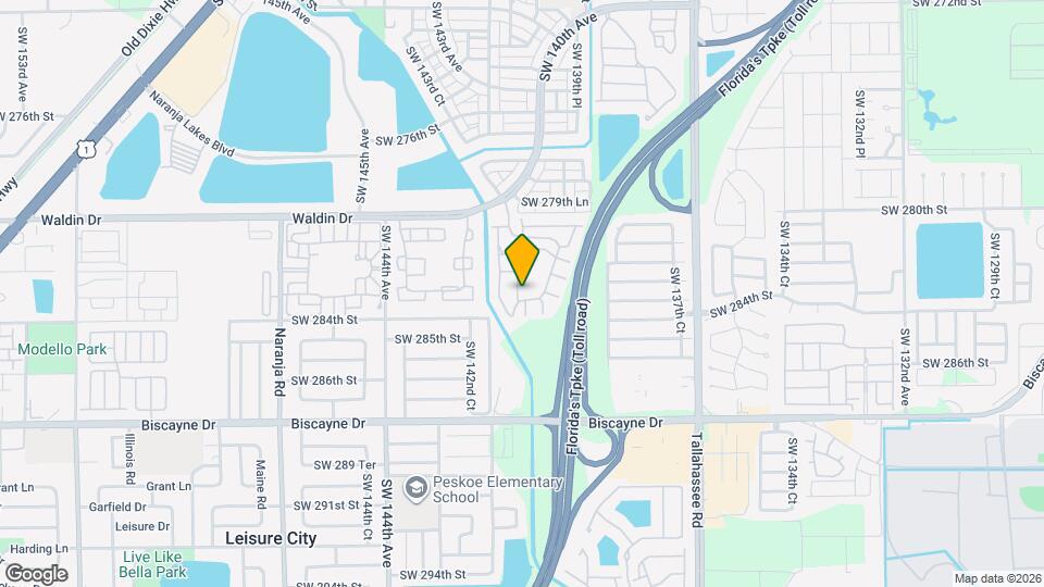 28331 SW 141st Ct Map and Location Details